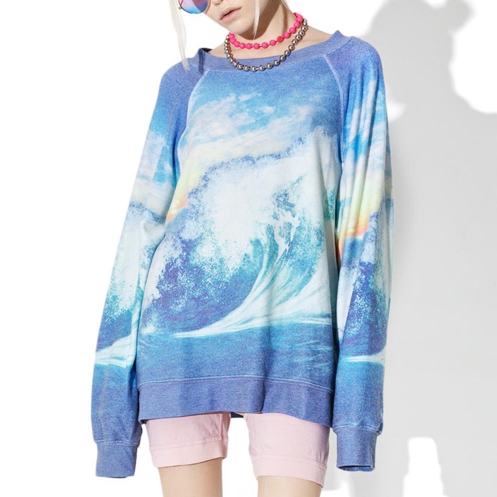 🌊 WILDFOX BLUE CRUSH SOMMER’S SWEATER 🌊